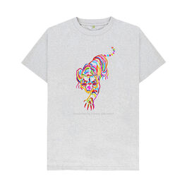 Chila Kumari Singh Burman: Tiger Drawing recycled t-shirt